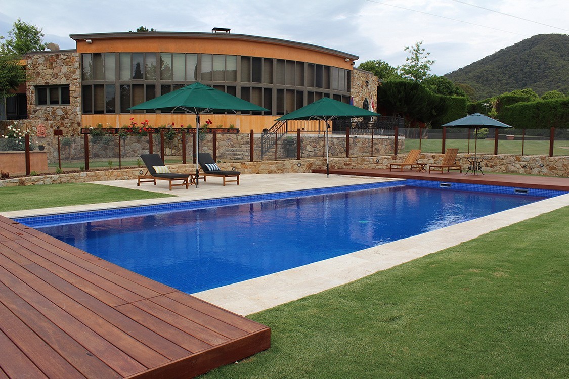 bio pool in Australia for hotel complex