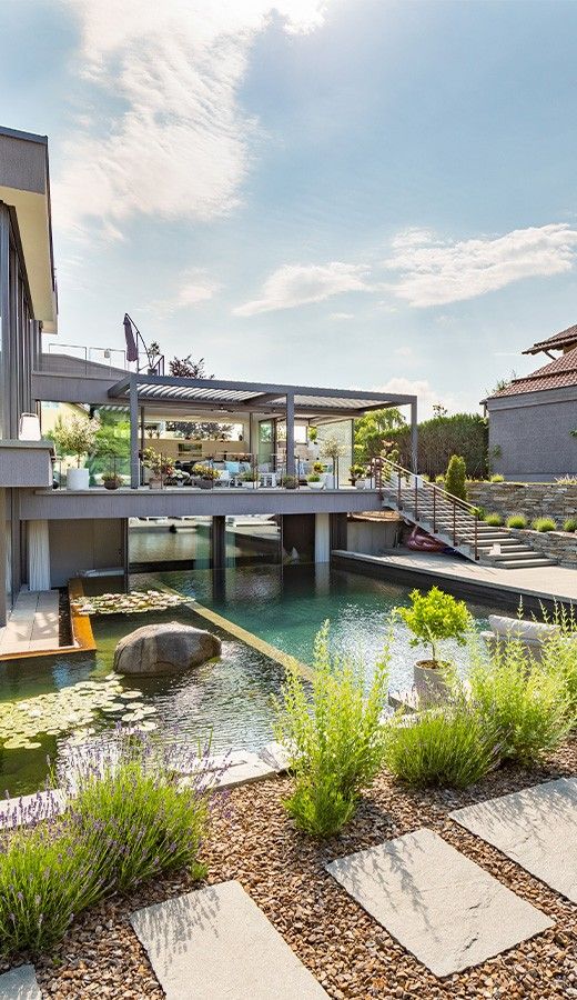 Leesfragment Swimming Pond Biotop Swimming Pond Fragment uit het project Lichtspelen