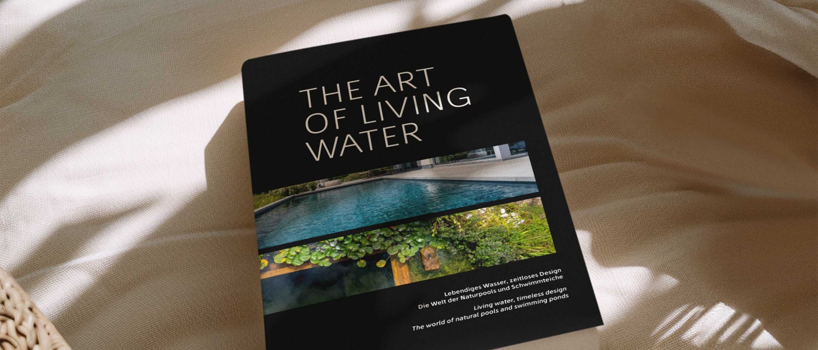Voorpaginafoto uit het fotoboek The Art of Living Water van Biotop