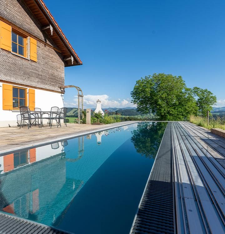 Central Pool PP prefabzwembaden Central Pool PP prefabzwembaden met Biotop Living Pool technologie