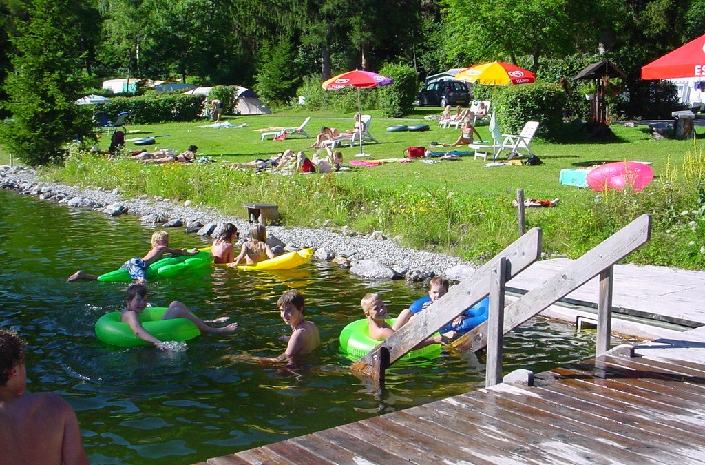 natural pool in Austria for dutch vacationers