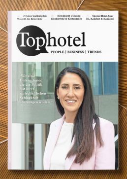 Pressemitteilung Tophotel Septemberausgabe 2024 Bayrische Gumpe und belebtes Wasser
